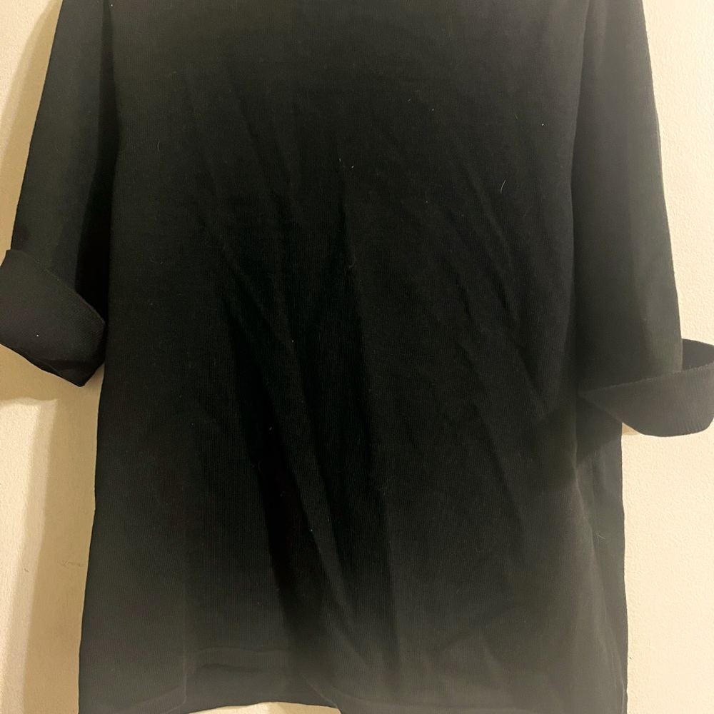 Chico's Elegant Black Knit Top